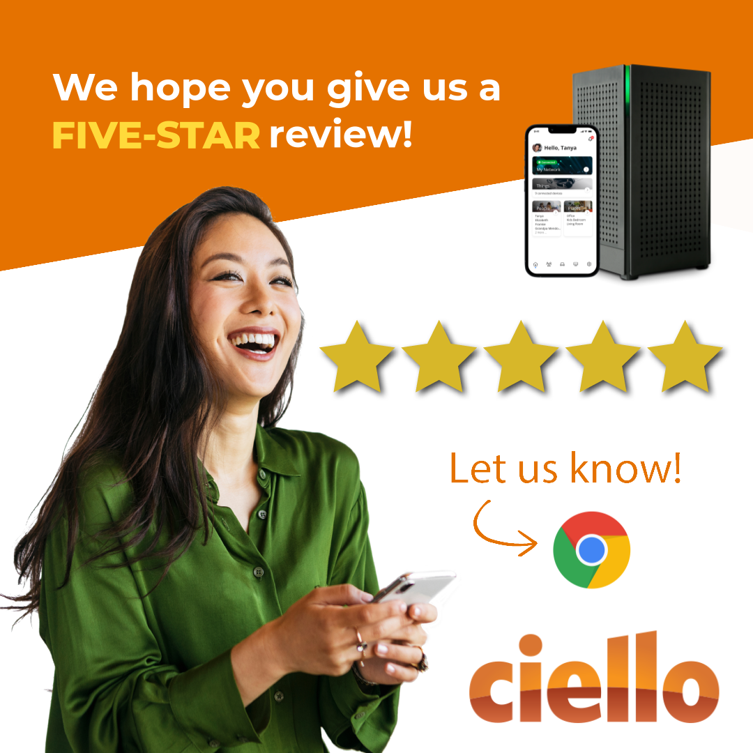 We hope you give us a five-star review! Let us know! Click here to give us a Google review