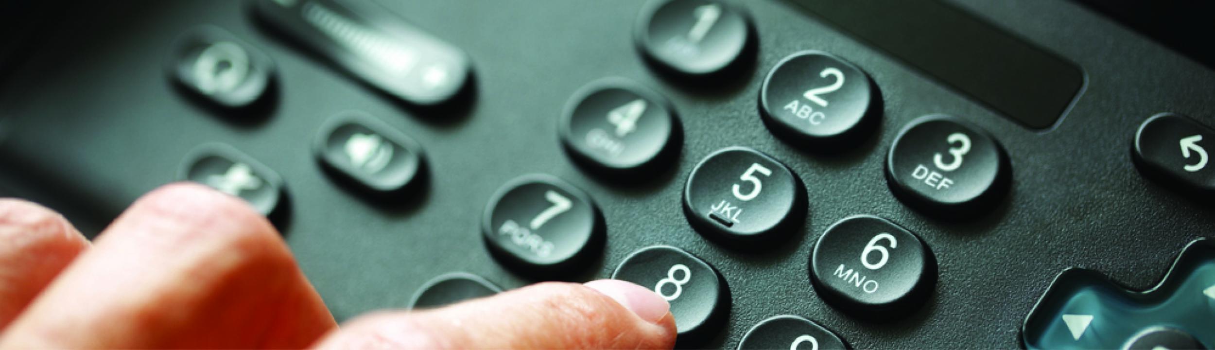 telephone key pad